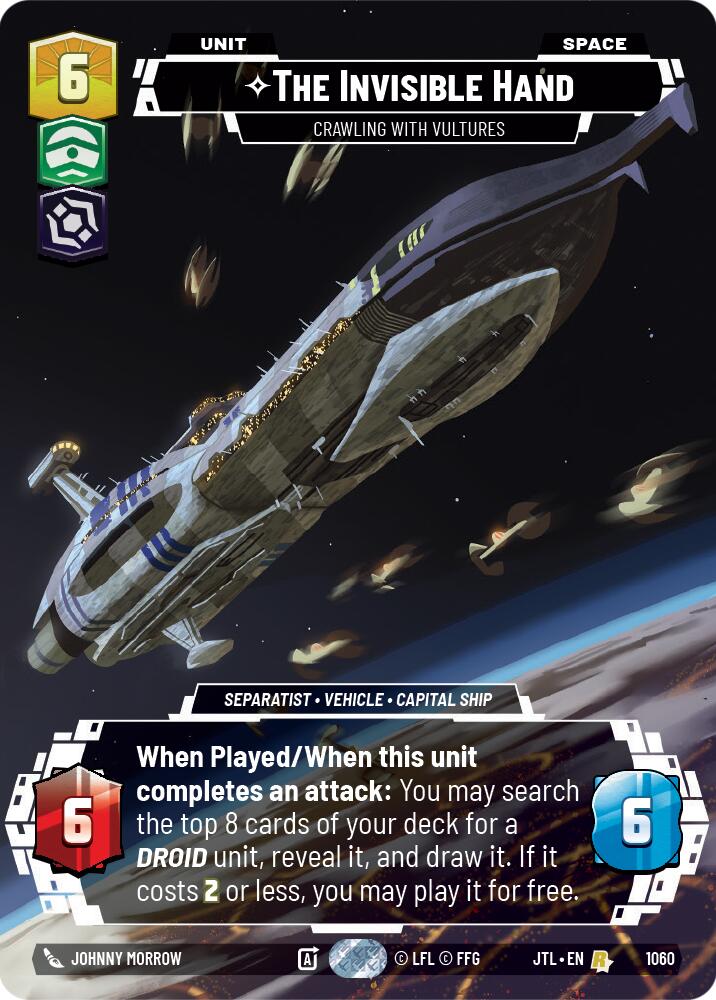 {SW-R}The Invisible Hand - Crawling With Vultures (Prestige Foil) (1060) [Jump to Lightspeed]