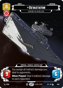 {SW-R}Devastator - Hunting the Rebellion (Prestige Foil) (1068) [Jump to Lightspeed]