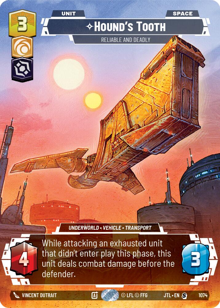 {SW-R}Hound's Tooth - Reliable and Deadly (Prestige Foil) (1074) [Jump to Lightspeed]