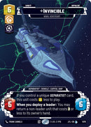 {SW-R}Invincible - Naval Adversary (Prestige Foil) (1076) [Jump to Lightspeed]