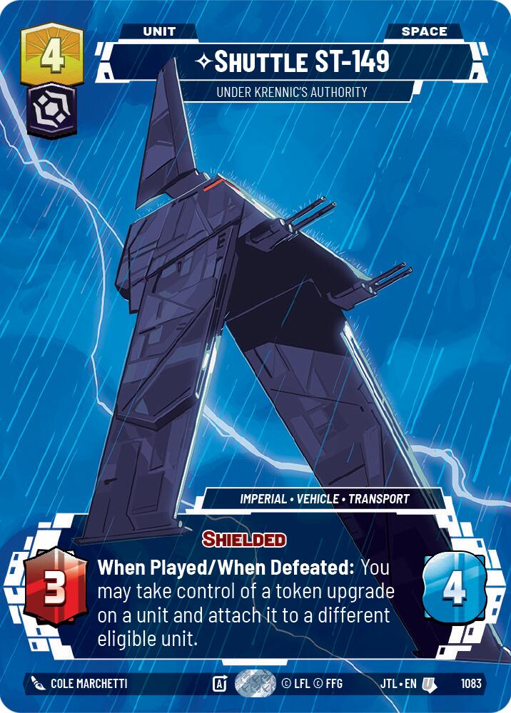{SW-C}Shuttle ST-149 - Under Krennic's Authority (Prestige Foil) (1083) [Jump to Lightspeed]
