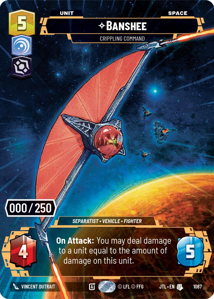 {SW-SH}Banshee - Crippling Command (Serialized) (1087) [Jump to Lightspeed]