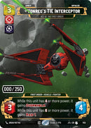 {SW-SH}Vonreg's TIE Interceptor - Ace of the First Order (Serialized) (1102) [Jump to Lightspeed]