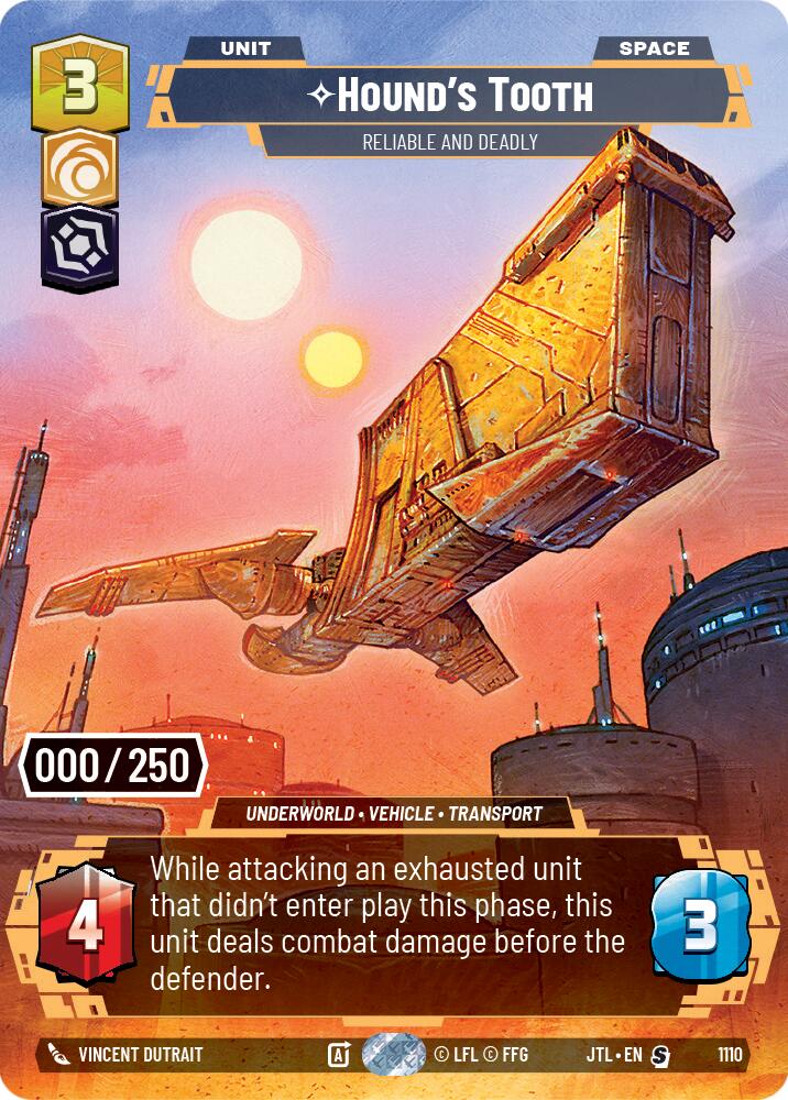 {SW-SH}Hound's Tooth - Reliable and Deadly (Serialized) (1110) [Jump to Lightspeed]