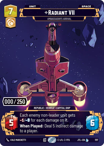 {SW-SH}Radiant VII - Ambassadors' Arrival (Serialized) (1117) [Jump to Lightspeed]