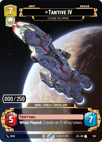 {SW-SH}Tantive IV - Fleeing the Empire (Serialized) (1122) [Jump to Lightspeed]