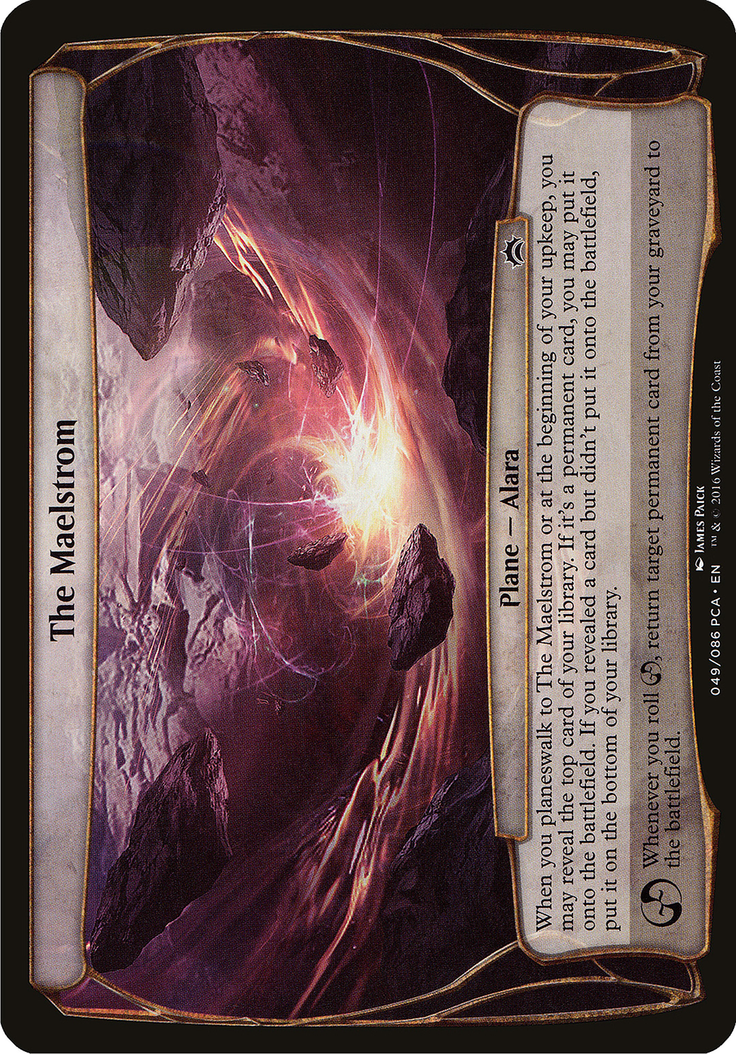 {O} The Maelstrom (Planes) [Planechase Anthology Planes][OVR PCA 049]