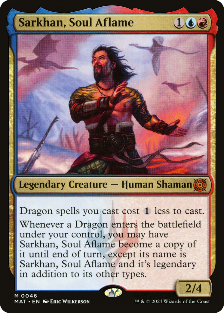 {R} Sarkhan, Soul Aflame [March of the Machine: The Aftermath][MAT 046]
