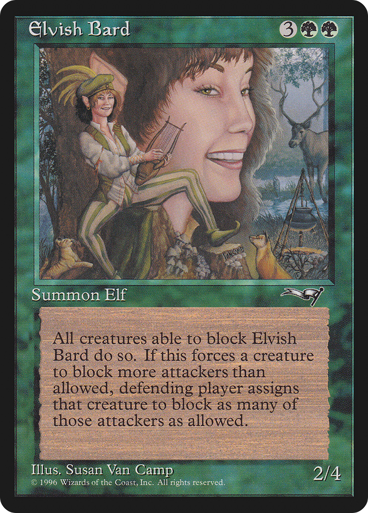 {C} Elvish Bard [Alliances][ALL 087]