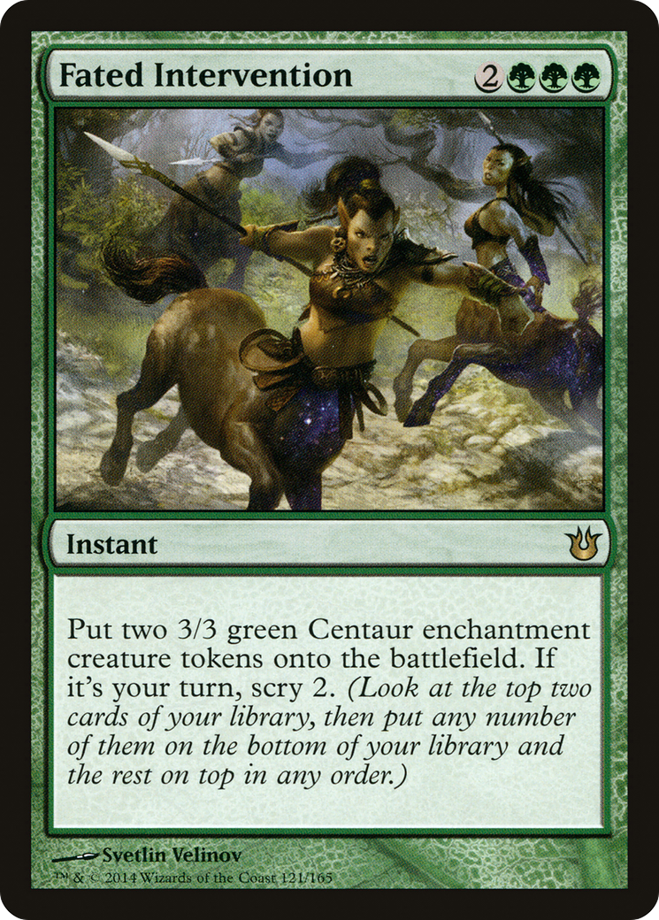 {R} Fated Intervention [Born of the Gods][BNG 121]