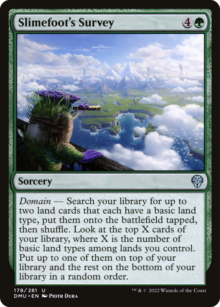 {C} Slimefoot's Survey [Dominaria United][DMU 178]