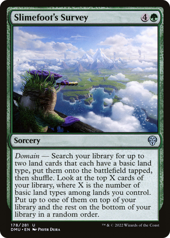{C} Slimefoot's Survey [Dominaria United][DMU 178]