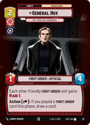 {SW-C}General Hux - No Terms, No Surrender (Foil) (28) [Jump to Lightspeed: Weekly Play Promo]