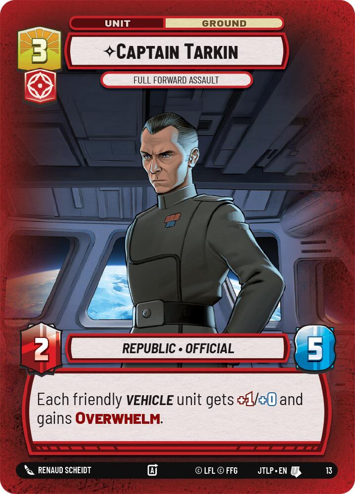 {SW-C}Captain Tarkin - Full Forward Assault (13) [Jump to Lightspeed: Weekly Play Promo]