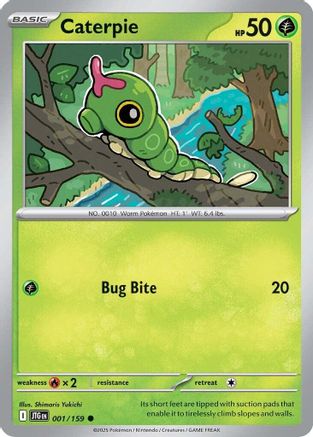 [PKM] Caterpie (001/159) [Scarlet & Violet: Journey Together]