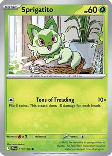 [PKM] Sprigatito (016/159) [Scarlet & Violet: Journey Together]