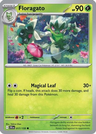 [PKM] Floragato (017/159) [Scarlet & Violet: Journey Together]