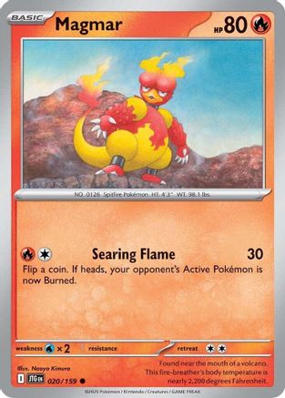 [PKM] Magmar (020/159) [Scarlet & Violet: Journey Together]