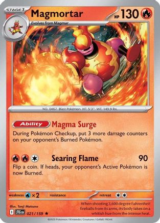 [PKM] Magmortar (021/159) [Scarlet & Violet: Journey Together]