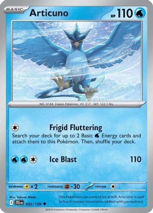 [PKM] Articuno (032/159) [Scarlet & Violet: Journey Together]