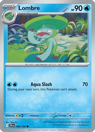 [PKM] Lombre (036/159) [Scarlet & Violet: Journey Together]