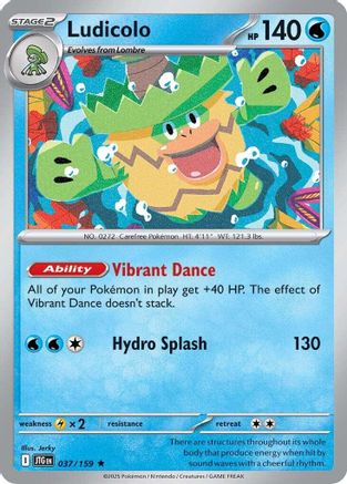 [PKM] Ludicolo (037/159) [Scarlet & Violet: Journey Together]