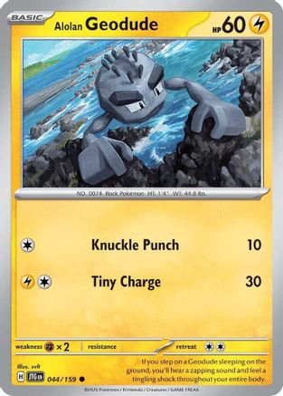 [PKM] Alolan Geodude (044/159) [Scarlet & Violet: Journey Together]