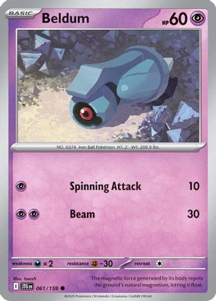 [PKM] Beldum (061/159) [Scarlet & Violet: Journey Together]