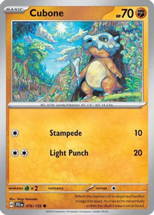 [PKM] Cubone (076/159) [Scarlet & Violet: Journey Together]