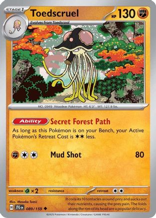 [PKM] Toedscruel (089/159) [Scarlet & Violet: Journey Together]