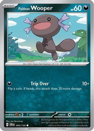 [PKM] Paldean Wooper (093/159) [Scarlet & Violet: Journey Together]