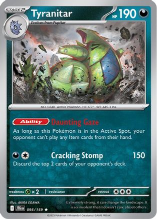 [PKM] Tyranitar (095/159) [Scarlet & Violet: Journey Together]