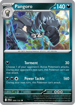 [PKM] Pangoro (099/159) [Scarlet & Violet: Journey Together]