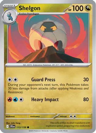 [PKM] Shelgon (113/159) [Scarlet & Violet: Journey Together]