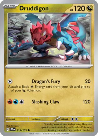 [PKM] Druddigon (115/159) [Scarlet & Violet: Journey Together]