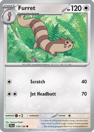 [PKM] Furret (119/159) [Scarlet & Violet: Journey Together]