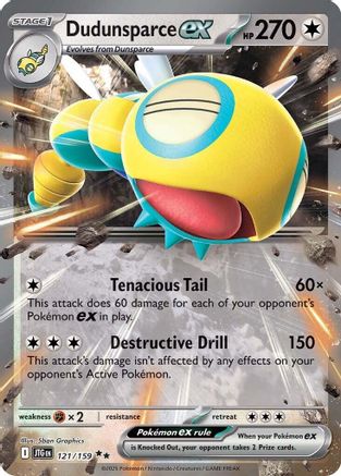 [PKM] Dudunsparce ex (121/159) [Scarlet & Violet: Journey Together]