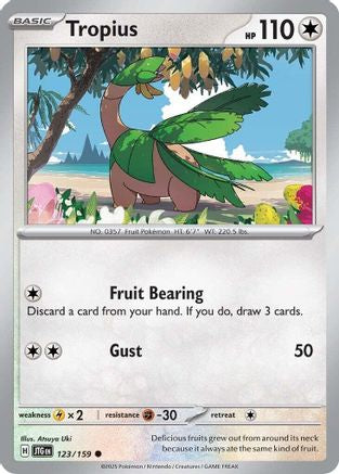 [PKM] Tropius (123/159) [Scarlet & Violet: Journey Together]