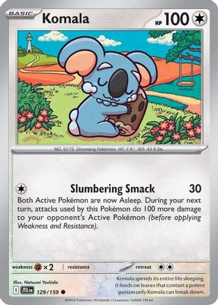 [PKM] Komala (129/159) [Scarlet & Violet: Journey Together]