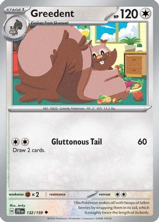 [PKM] Greedent (132/159) [Scarlet & Violet: Journey Together]