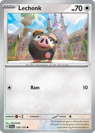 [PKM] Lechonk (139/159) [Scarlet & Violet: Journey Together]