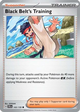 [PKM] Black Belt's Training (143/159) [Scarlet & Violet: Journey Together]