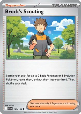 [PKM] Brock's Scouting (146/159) [Scarlet & Violet: Journey Together]