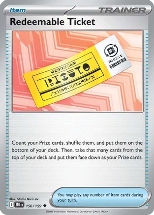 [PKM] Redeemable Ticket (156/159) [Scarlet & Violet: Journey Together]