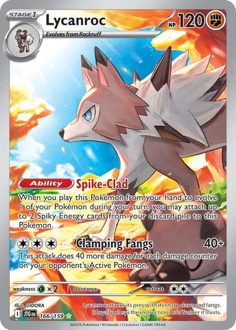 Lycanroc (166/159) [Scarlet & Violet: Journey Together]