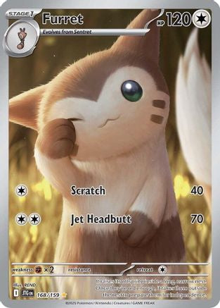 [PKM] Furret (168/159) [Scarlet & Violet: Journey Together]