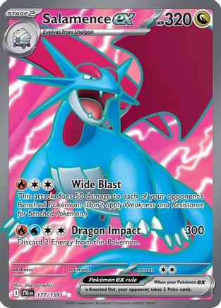 [PKM] Salamence ex (177/159) [Scarlet & Violet: Journey Together]