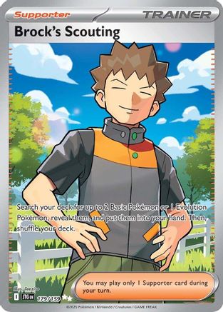 [PKM] Brock's Scouting (179/159) [Scarlet & Violet: Journey Together]