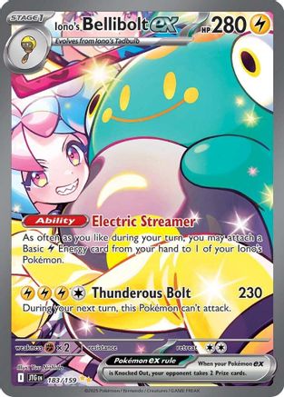 [PKM] Iono's Bellibolt ex (183/159) [Scarlet & Violet: Journey Together]