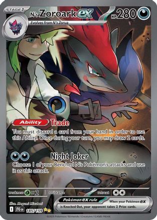 [PKM] N's Zoroark ex (185/159) [Scarlet & Violet: Journey Together]